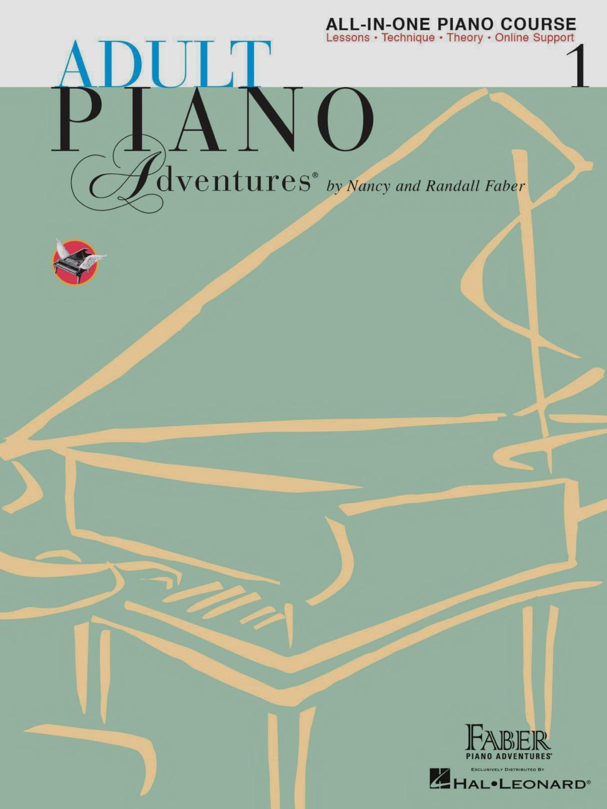 Adult Piano Adventures All-in-One Piano Course, Book 1